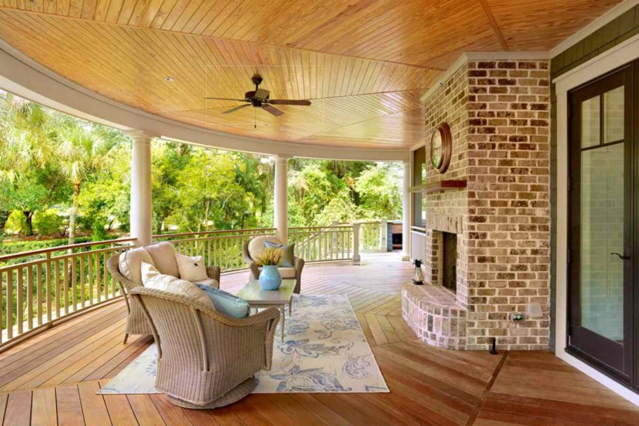 Отделка веранды