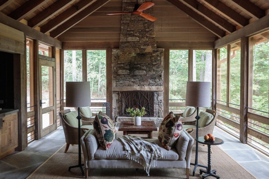 Отделка веранды