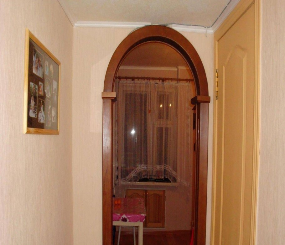 Арка кухня коридор