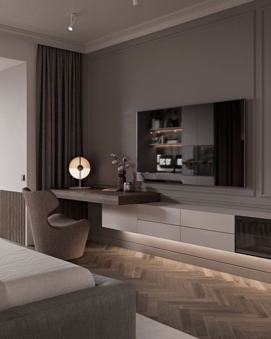 Красивый современный интерьер