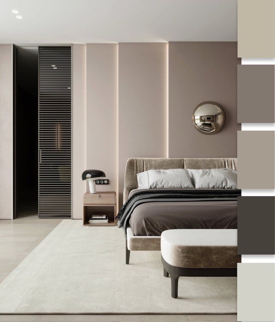 Модный интерьер комнаты в 2022