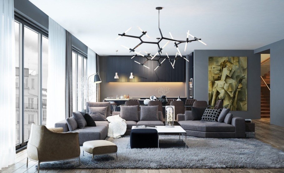 Современный стиль в интерьере