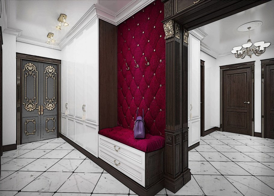 Интерьер коридора