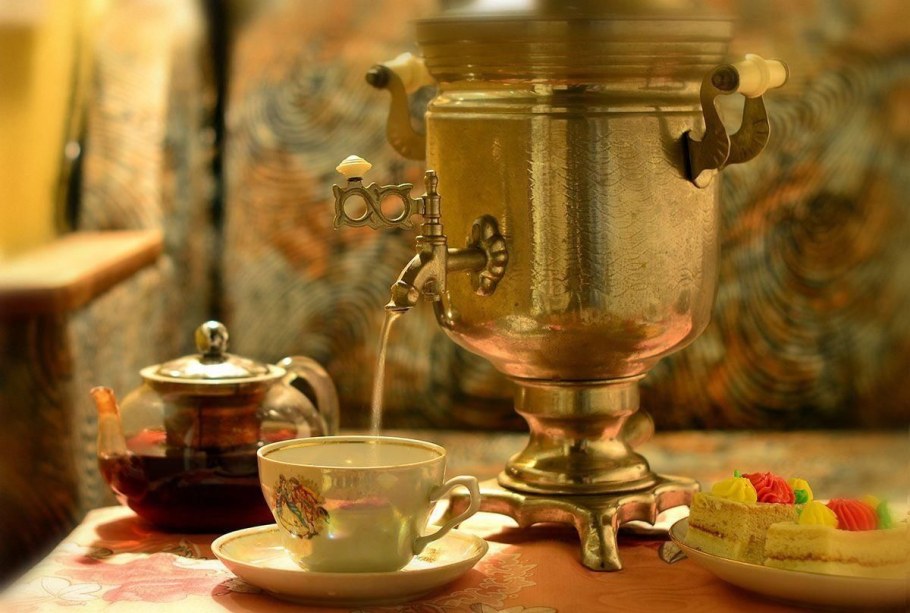 Красивый самовар