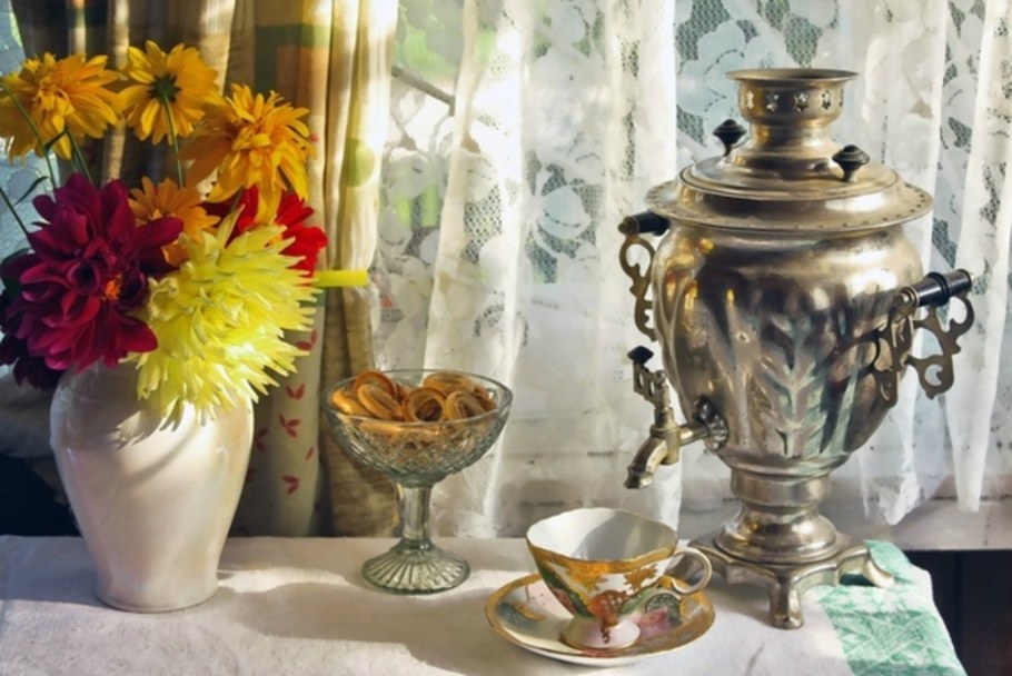 Самовар Ясная Поляна СССР