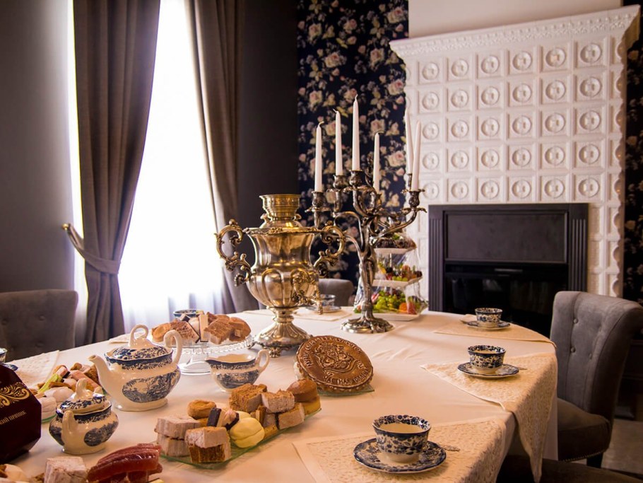 Самовар в современном интерьере