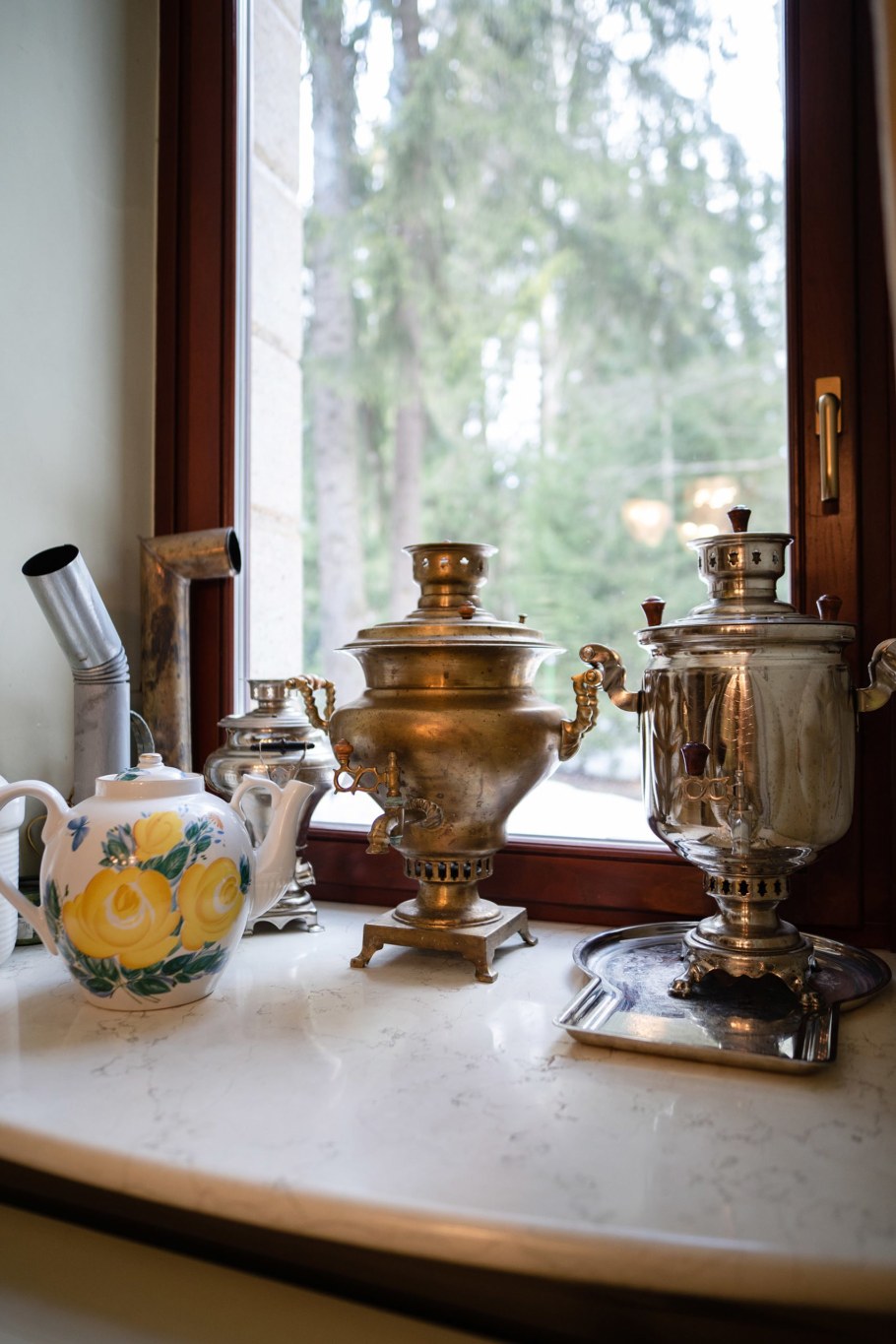 Самовар в современном интерьере
