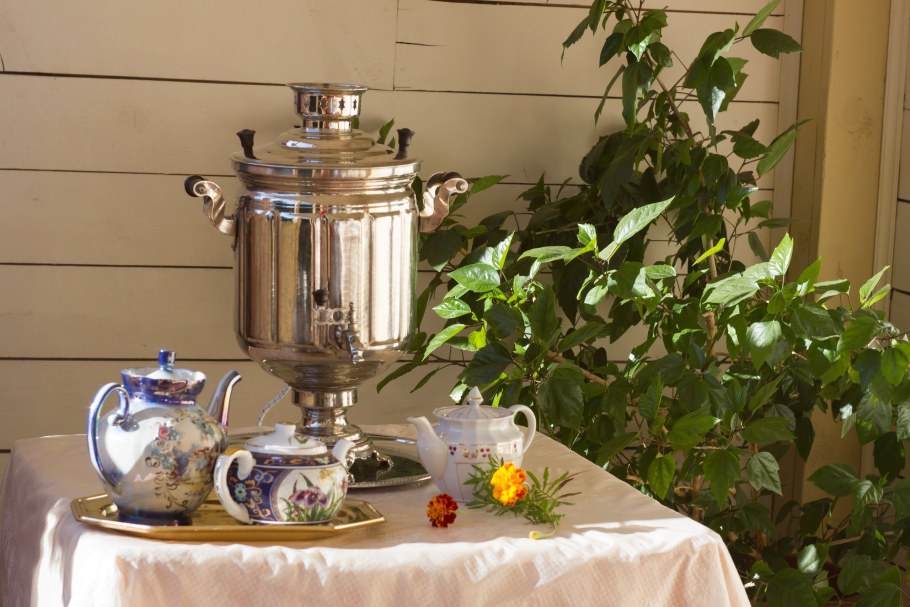 Самовар дровяной созенлер