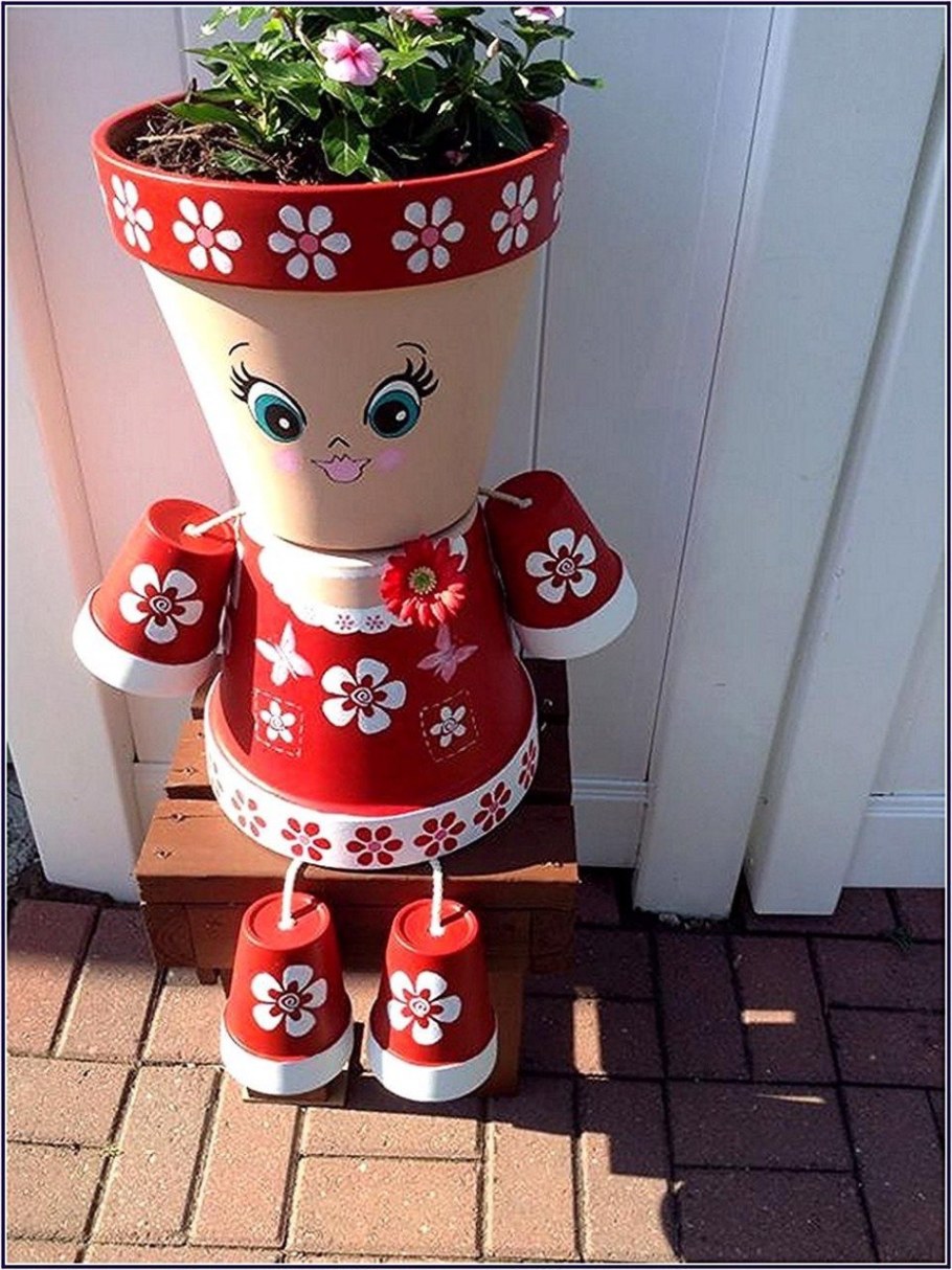 Фигурки из кашпо