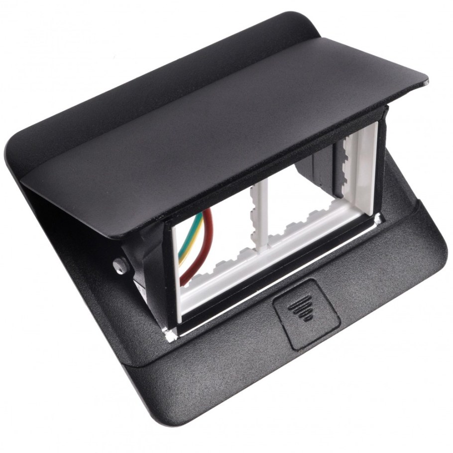 054011 Legrand алюминий блок выдвижной 4 модуля