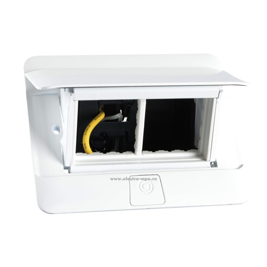 Выдвижной блок 4 модуля, белый "Legrand"