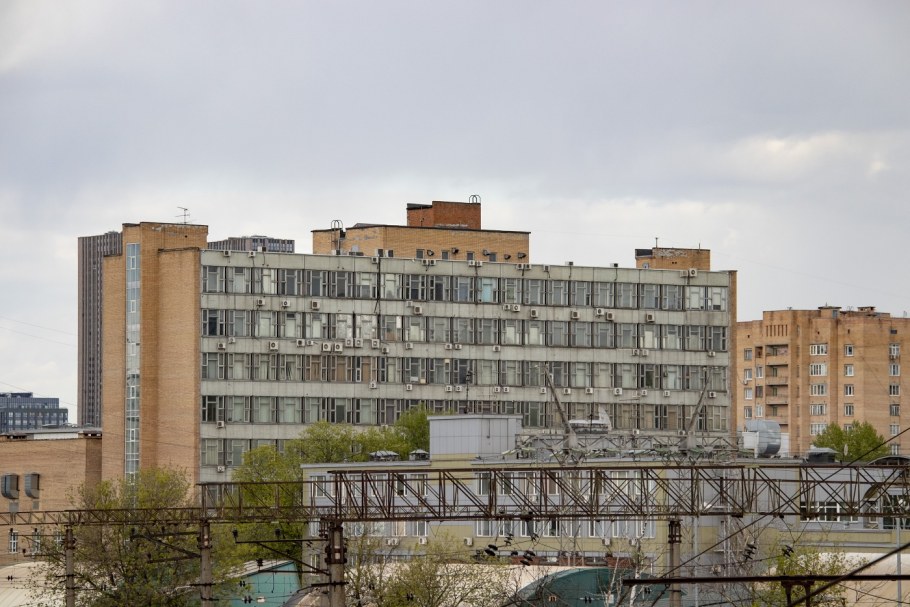 Научное здание в Москве старое