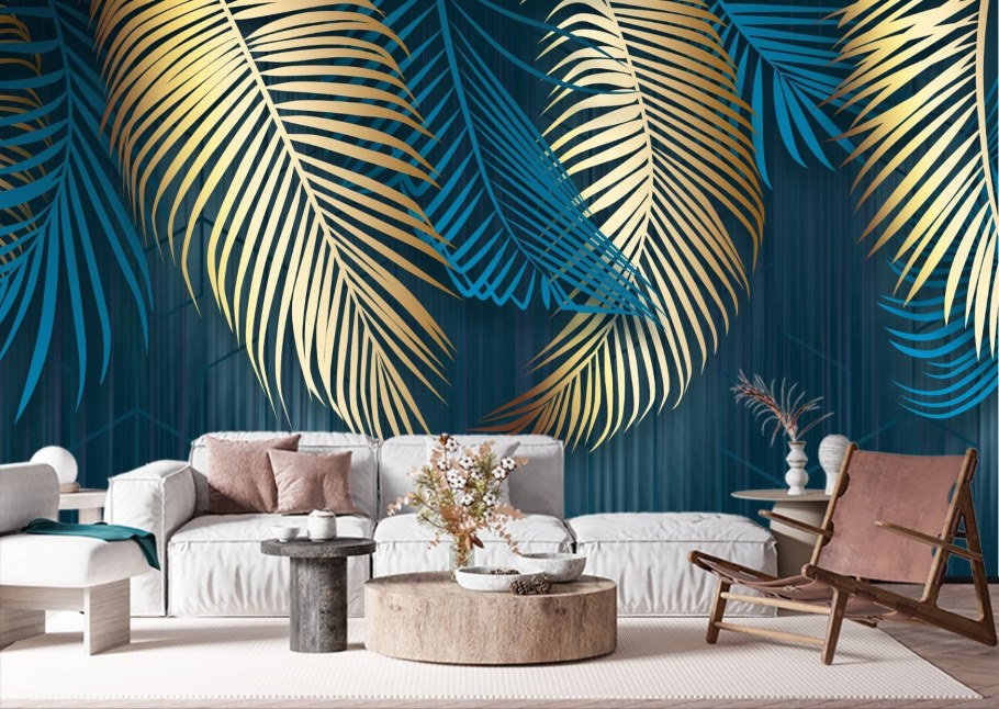 Фотообои листья