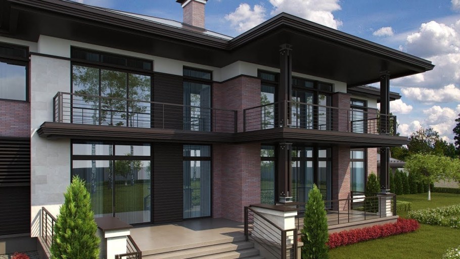 Дом в стиле Райта 200-250 кв.м