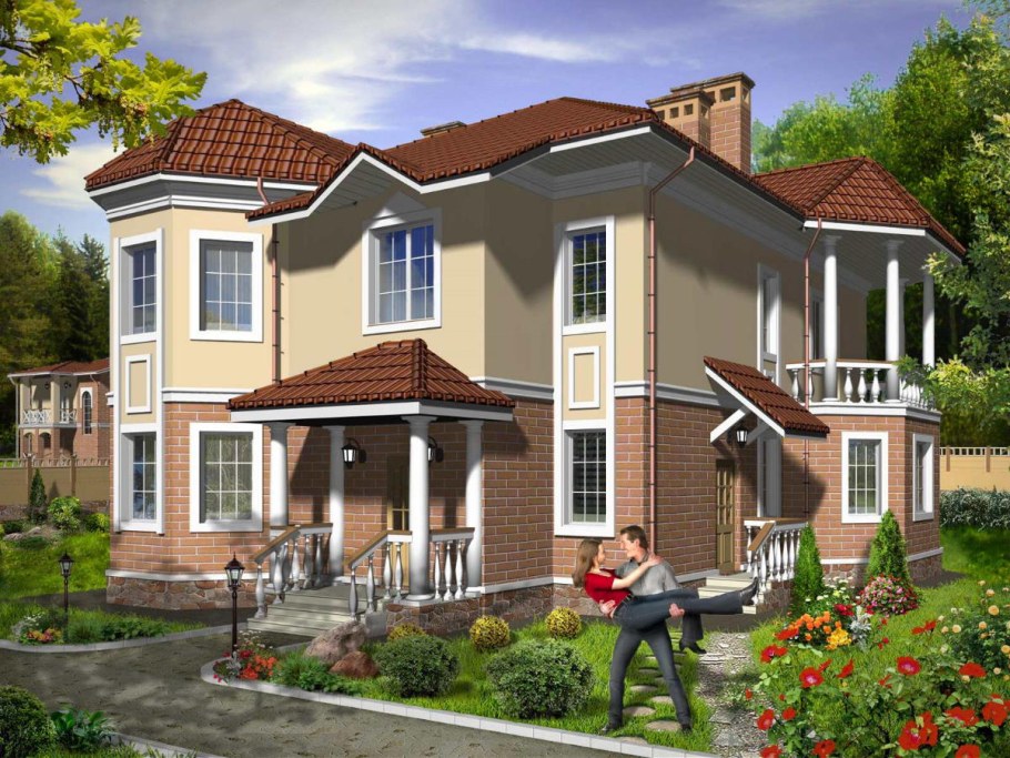 2 Этажный дом