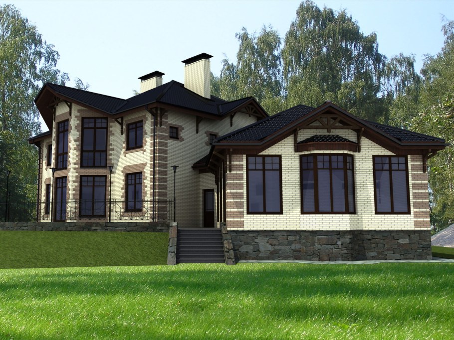 Проекты коттеджей