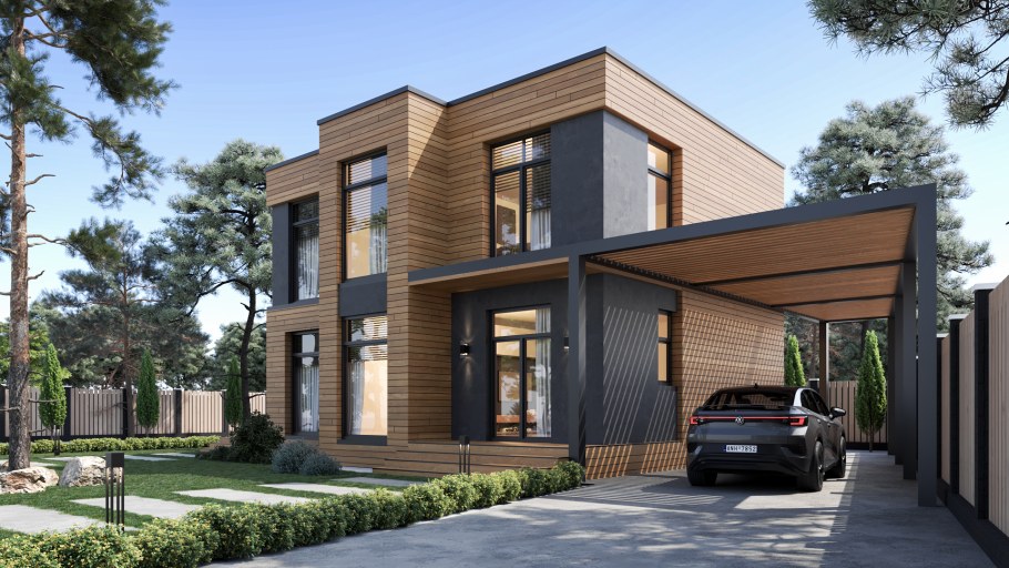 Двухэтажные дома