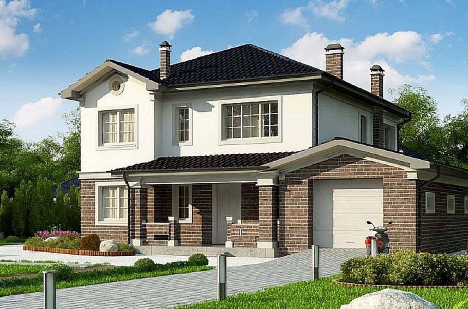 Проекты двухэтажных домов