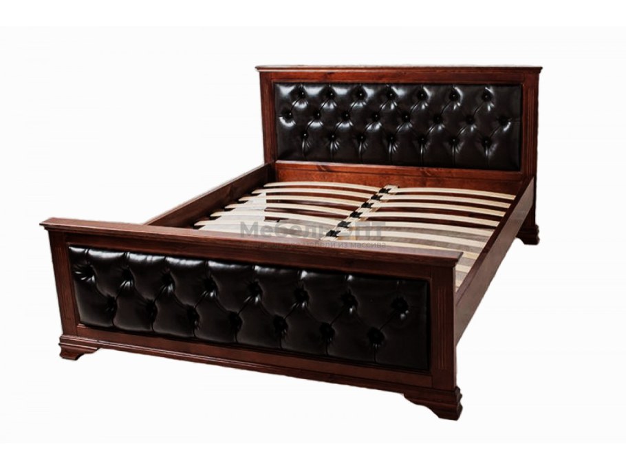 Кровать в каретной стяжке 140 *200