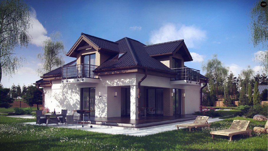 Проекты коттеджей