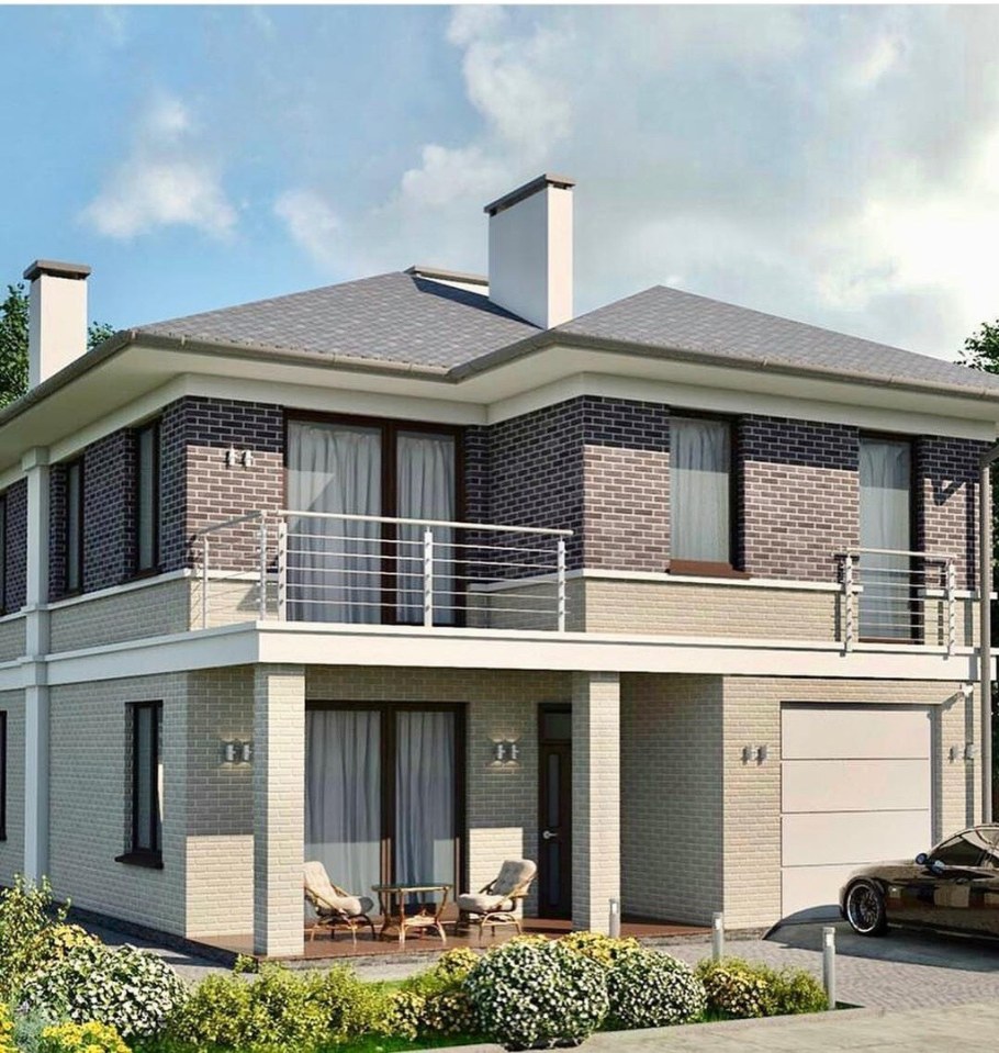 Проекты двухэтажных домов