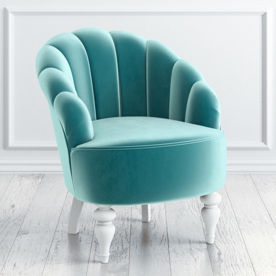 Кресло Джон Люкс бирюзовый