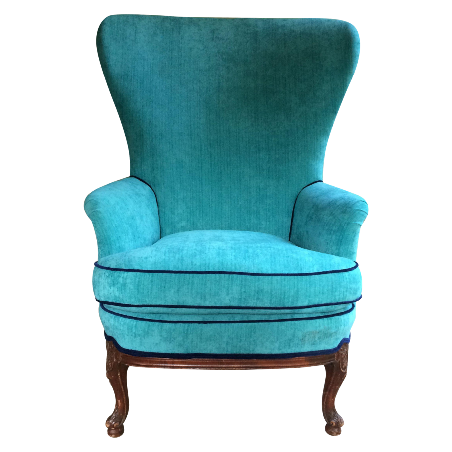 Кресло бирюза