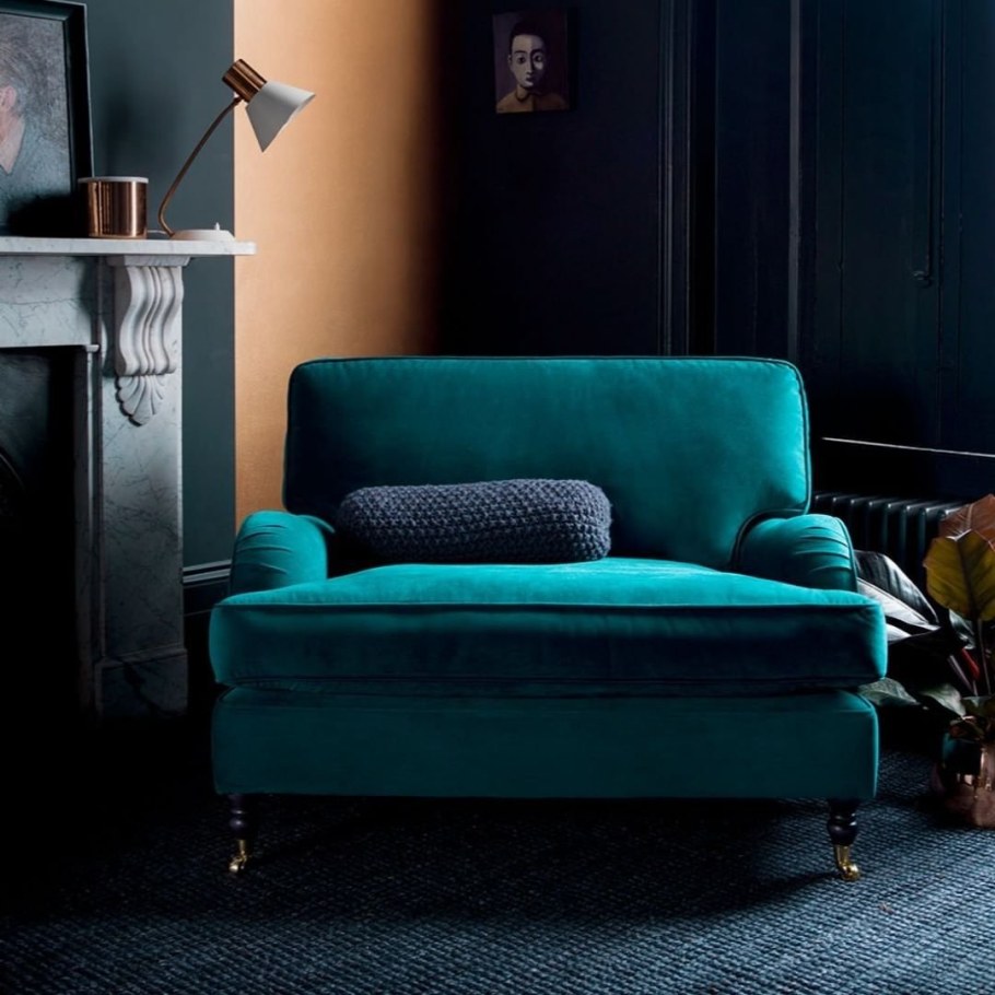 Темно бирюзовый