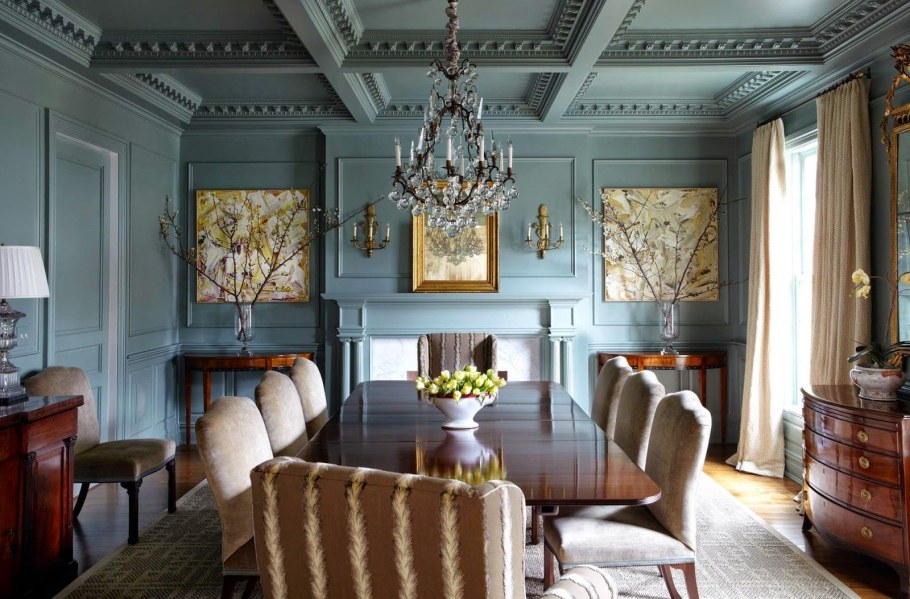 Интерьер в стиле неоклассицизма в 18 веке в Англии