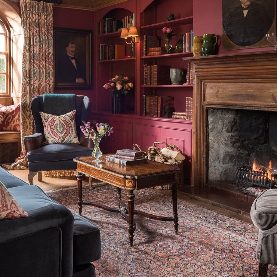 Английский стиль в интерьере