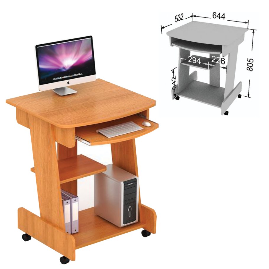 Ск01 монолит стол компьютерный