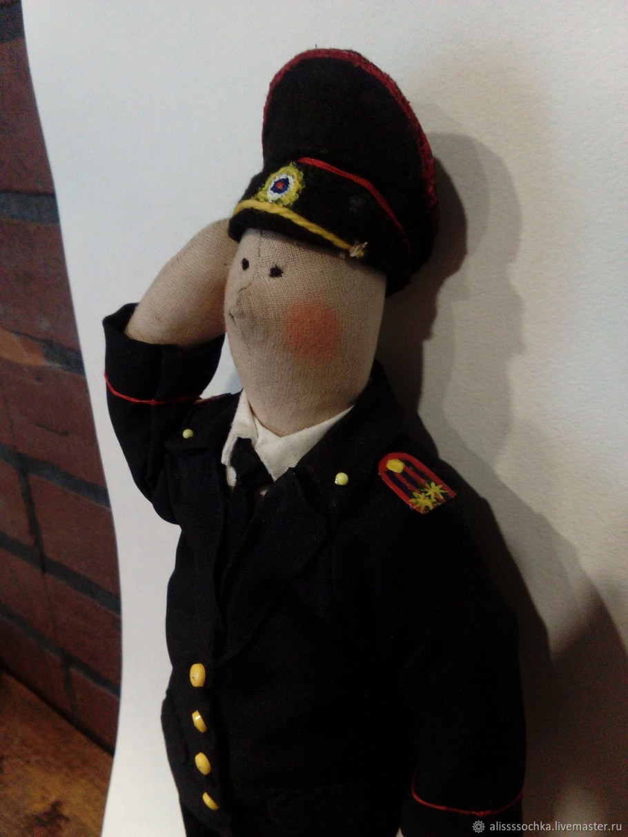 Кукла Тильда полиция