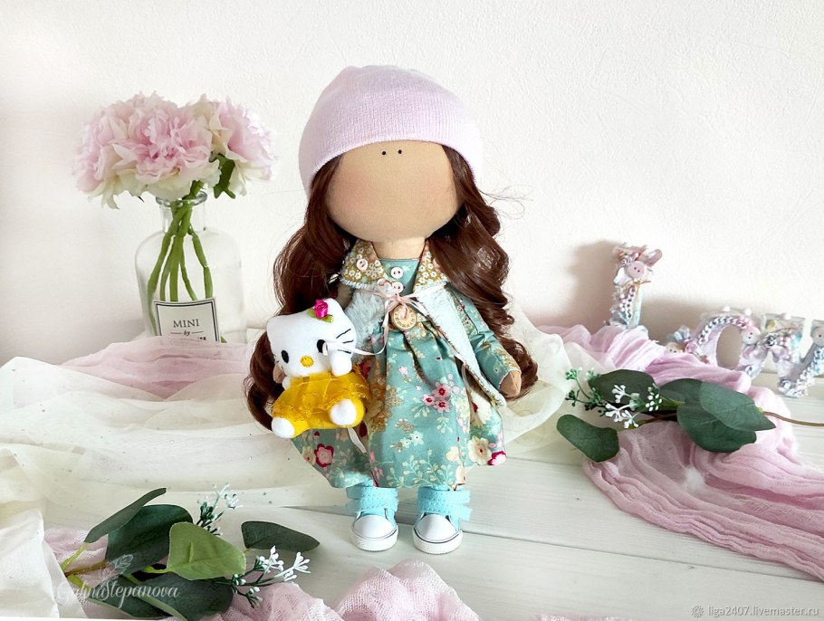 Куклы текстильные интерьерные