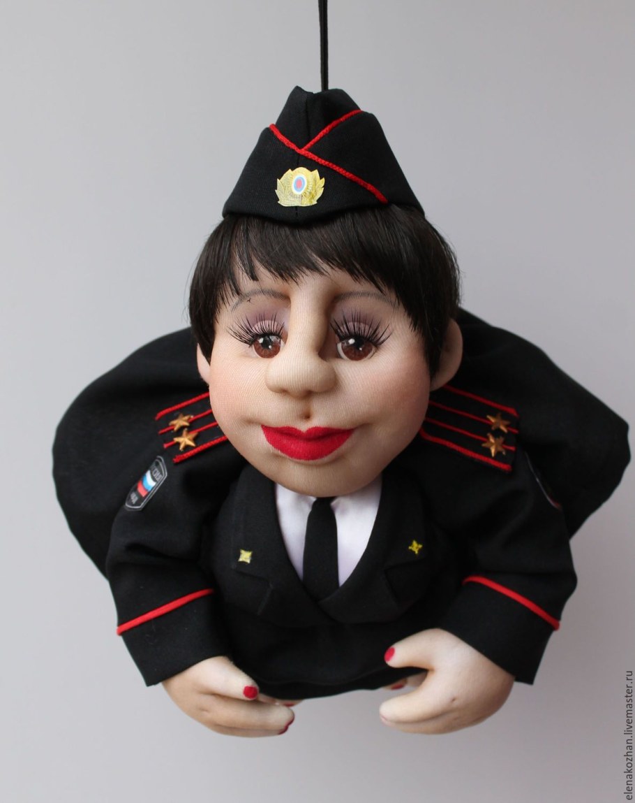 Кукла полицейский