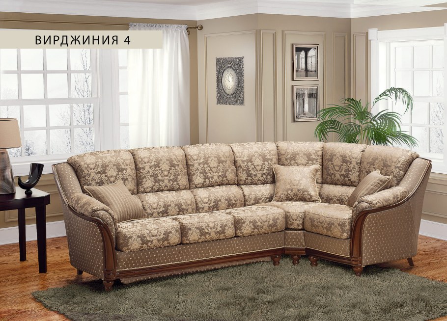 Угловой диван Вирджиния