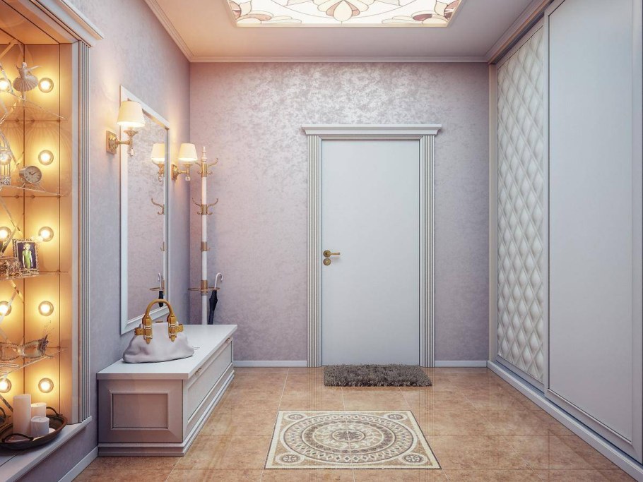 Обои в прихожую