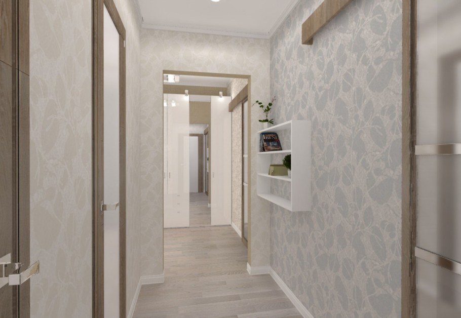 Выбор обоев для прихожей