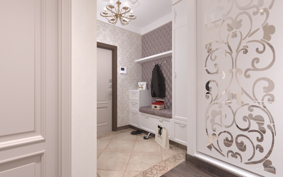 Прихожая 2022 Неоклассика
