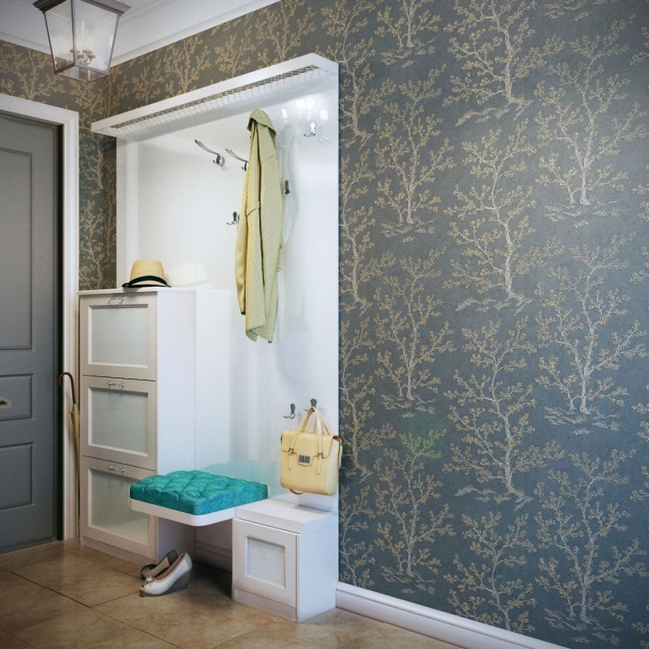 Обои в прихожую