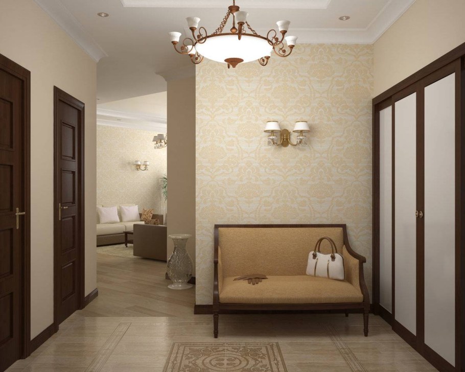 Бежевая прихожая