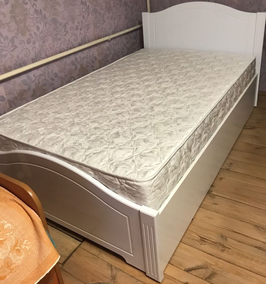Кровать Виктория 90х200 белая