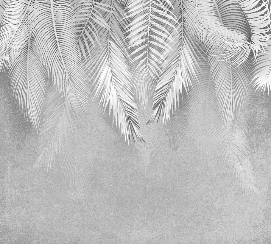 Аффреско пальмовые листья