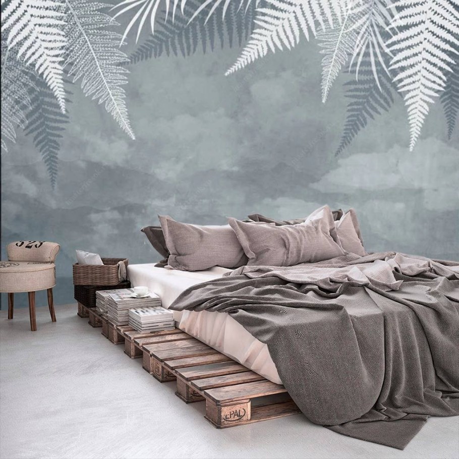 Фреска тропики в спальню
