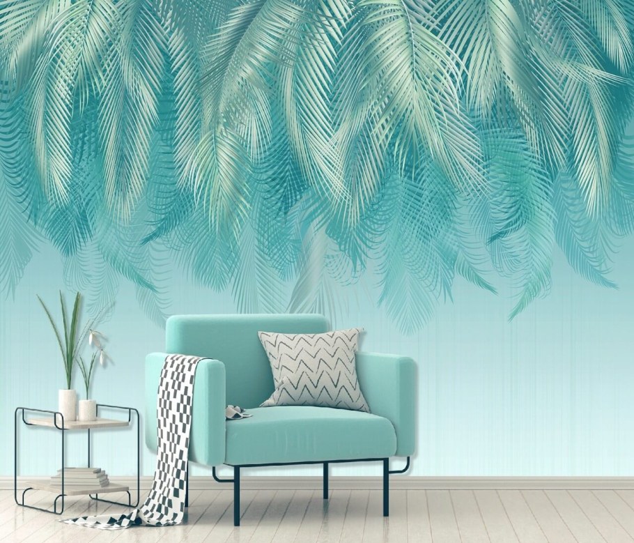 Афреско тропические листья