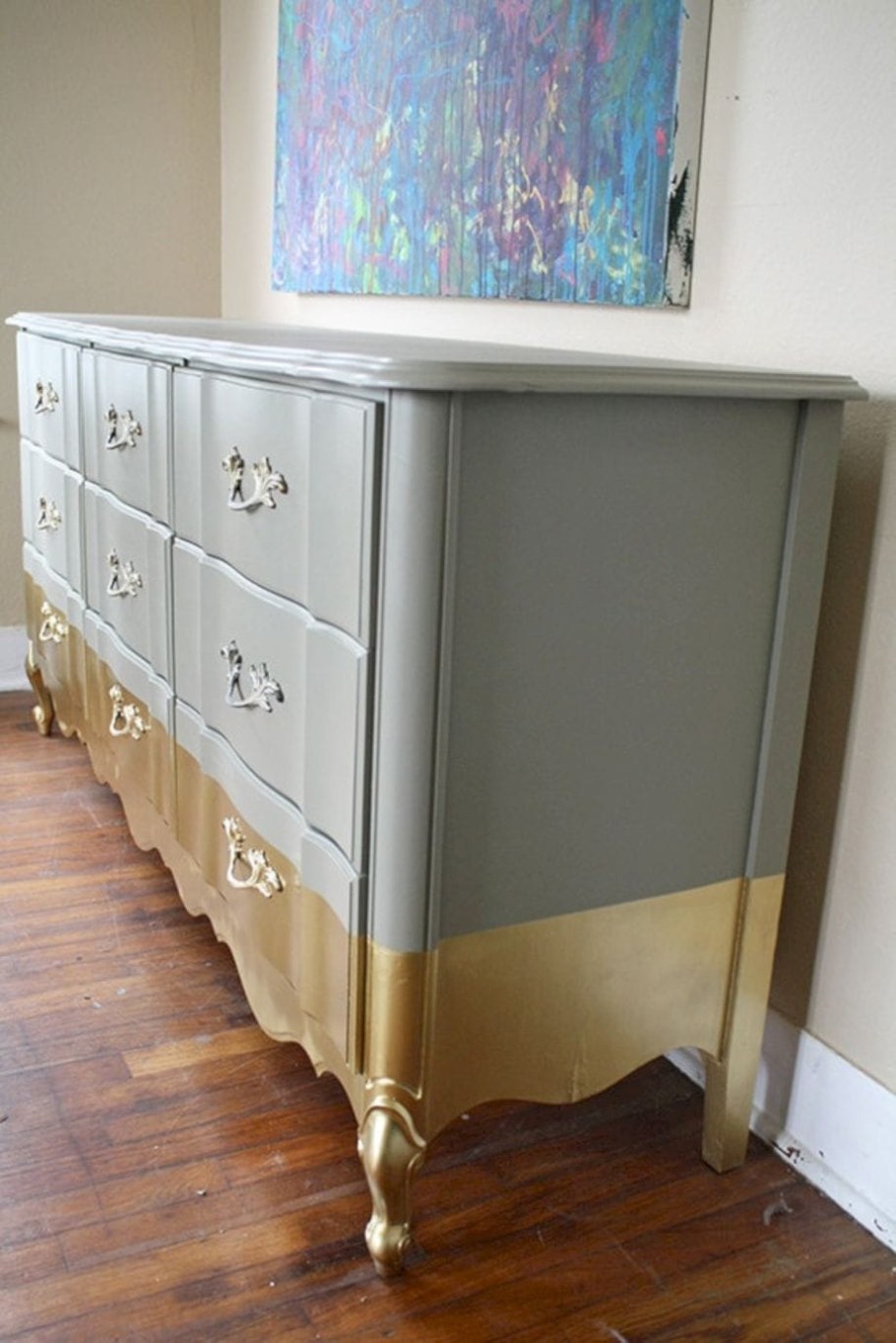 Перекраска старой мебели