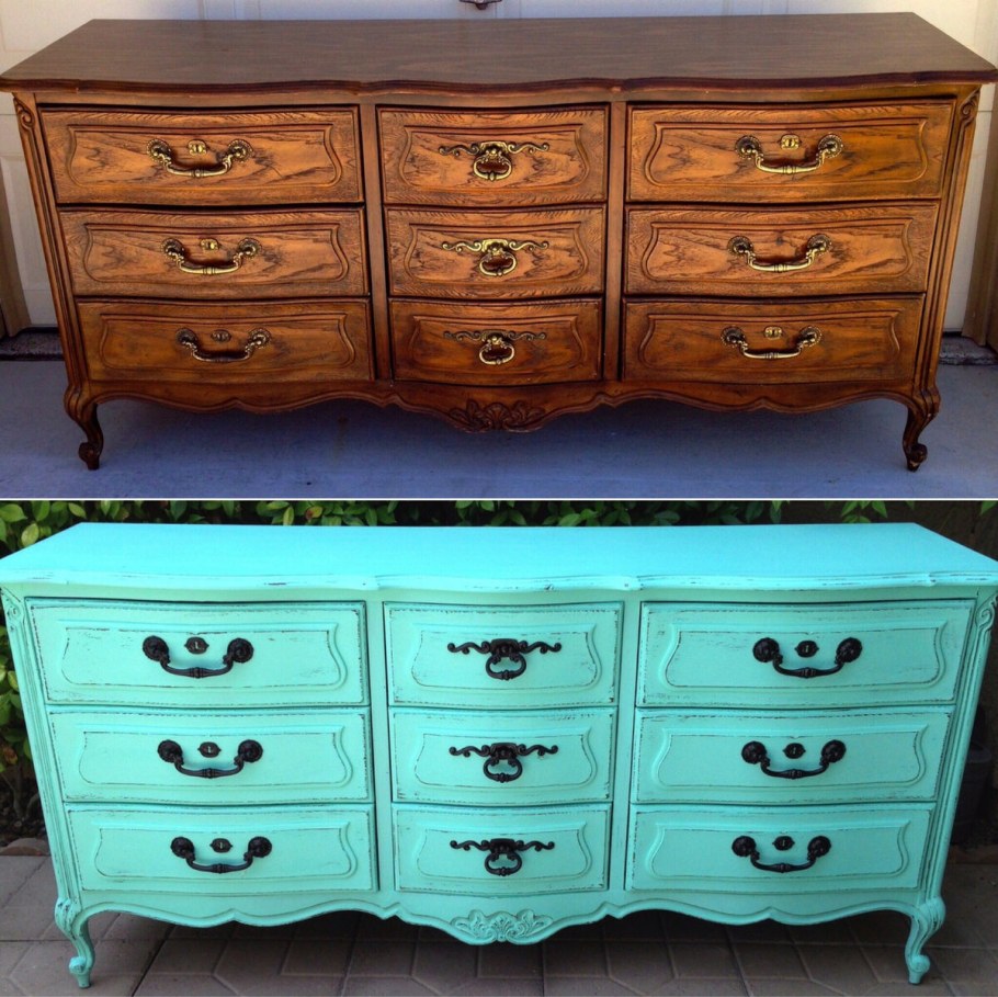 Переделка старой мебели