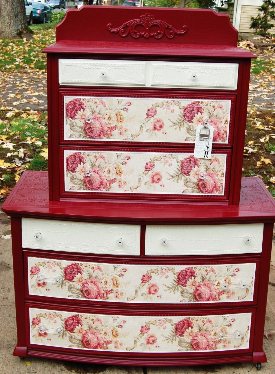 Декор старой мебели