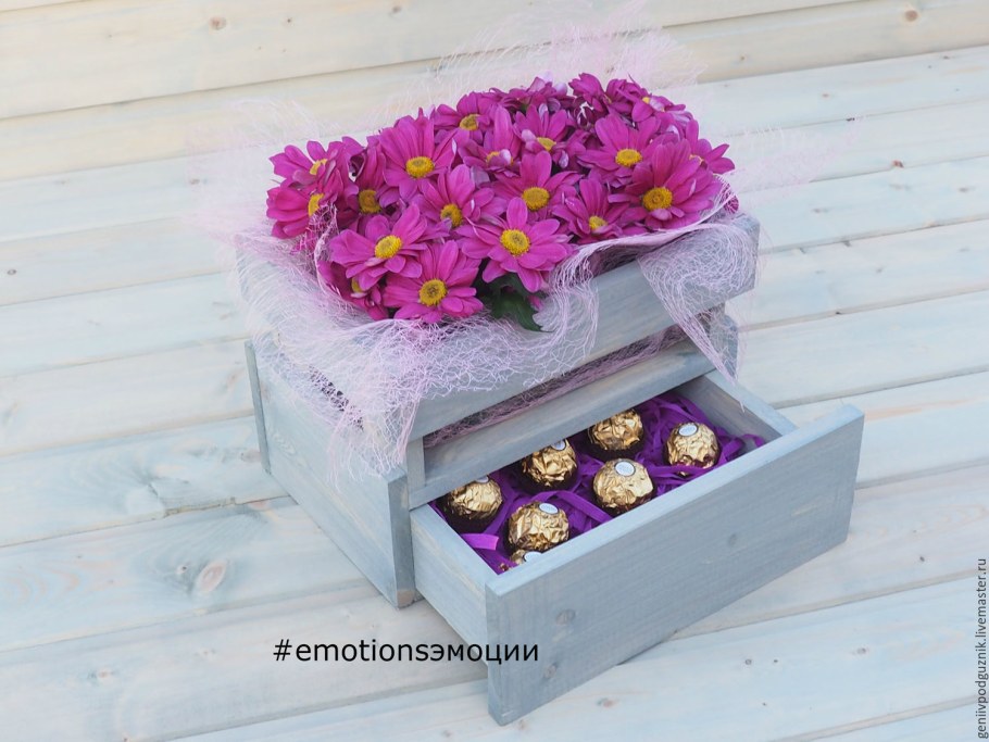 Коробочки для цветов