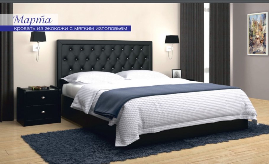 Кровать марта Браво мебель