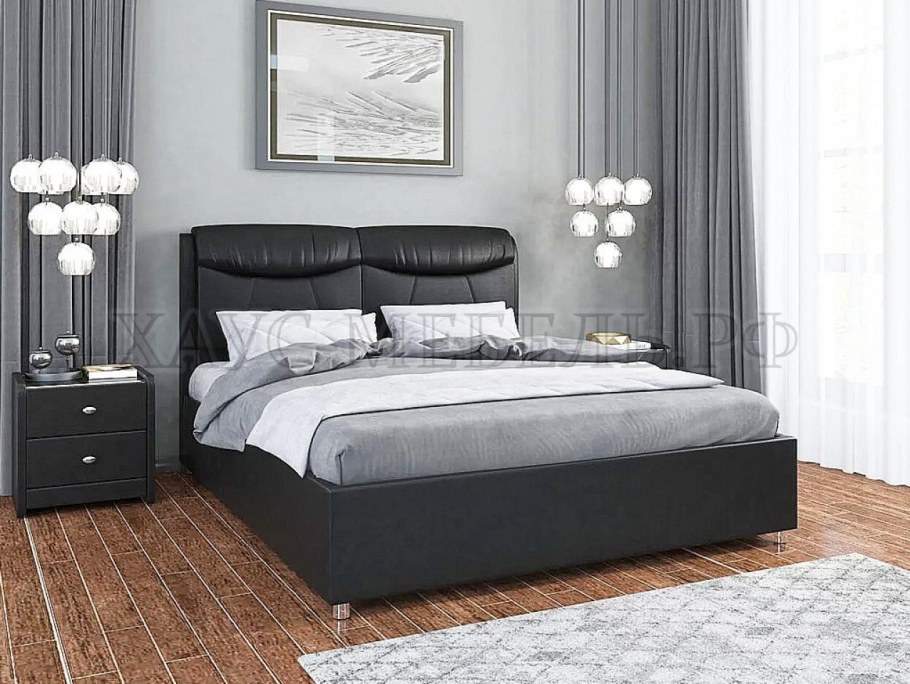 Браво мебель кровати с мягким изголовьем с подъемным механизмом 160*2000